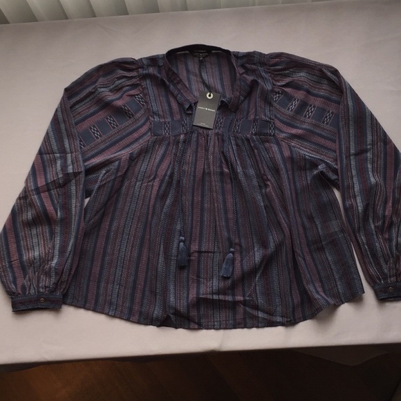 Lucky Brand boho blouse - Picture 2 of 4